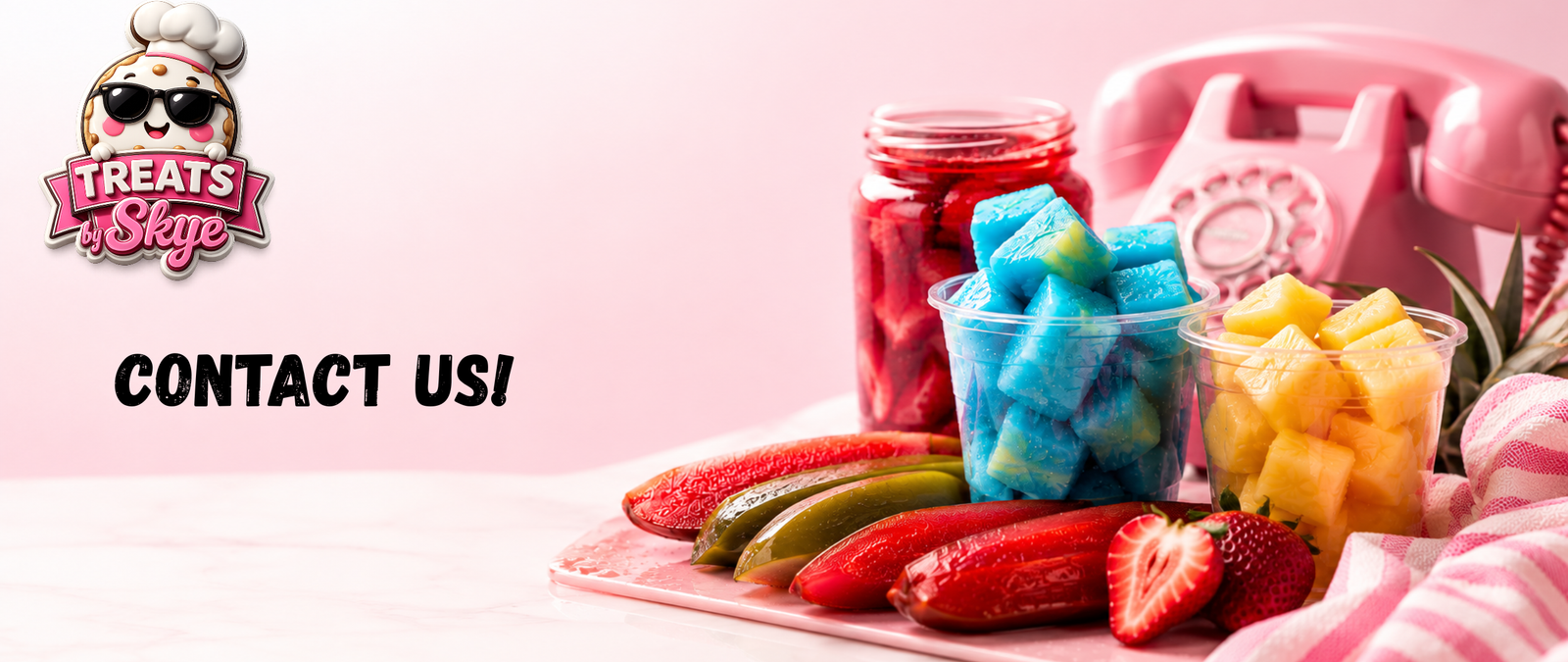 Treats by Skye order banner